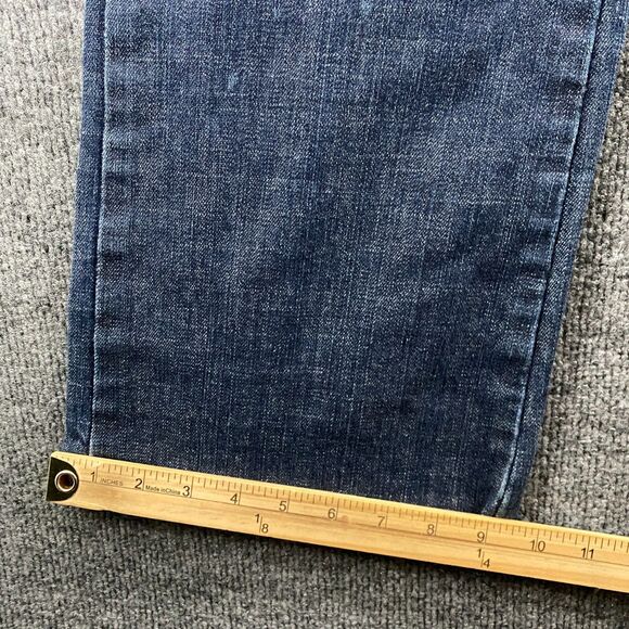 Banana Republic Jeans Womens 14 Blue Bootcut High Rise Y2K Ladies Hippie Boho - Picture 11 of 11